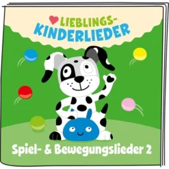 Tonies Lieblings-Kinderlieder Spiel- Und Bewegungslieder 2, Spielfigur -Tonies Tonies Lieblings Kinderlieder Spiel und Bewegungslieder 2 Spielfigur@@1se2tt2b 2