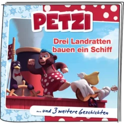 Tonies Petzi - Drei Landratten Bauen Ein Schiff, Spielfigur 3 Tonies Petzi - Drei Landratten Bauen Ein Schiff, Spielfigur -Tonies Tonies Petzi Drei Landratten bauen ein Schiff Spielfigur@@1se2tt2l 3
