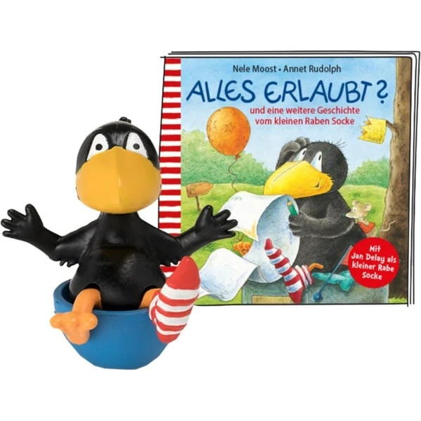 Tonies Rabe Socke - Alles erlaubt?, Spielfigur Tonies Rabe Socke - Alles Erlaubt?, Spielfigur -Tonies Tonies Rabe Socke Alles erlaubt Spielfigur@@1se2t004