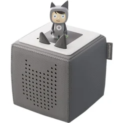 Tonies Toniebox Starterset Anthrazit (Kreativ-Tonie), Lautsprecher