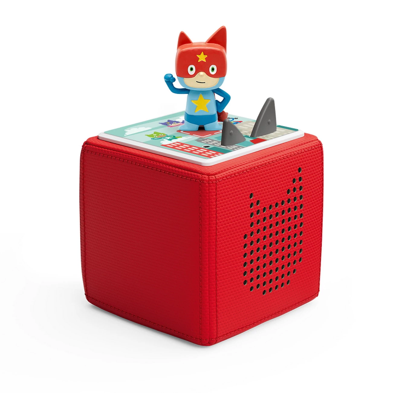 Tonies - Dekofolie - In der Heldenstadt rot Tonies - Dekofolie - In Der Heldenstadt Rot -Tonies tonies dekofolie stadt rot